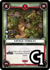Savage Stikkas - Foil